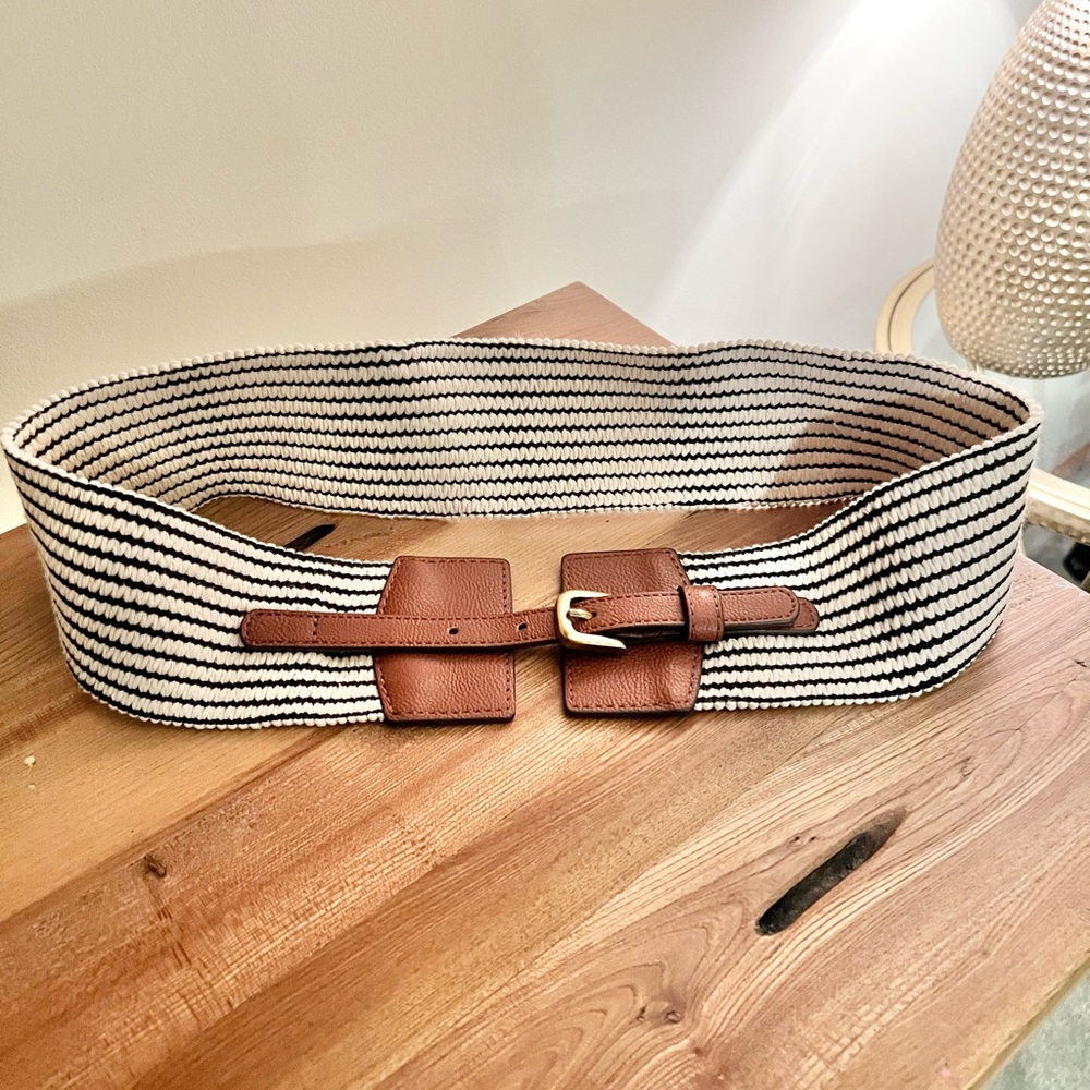 Loft wide-band stretchy belt